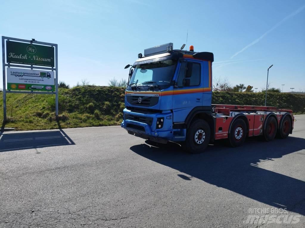Volvo FMX 500 Containertrucks met kabelsysteem