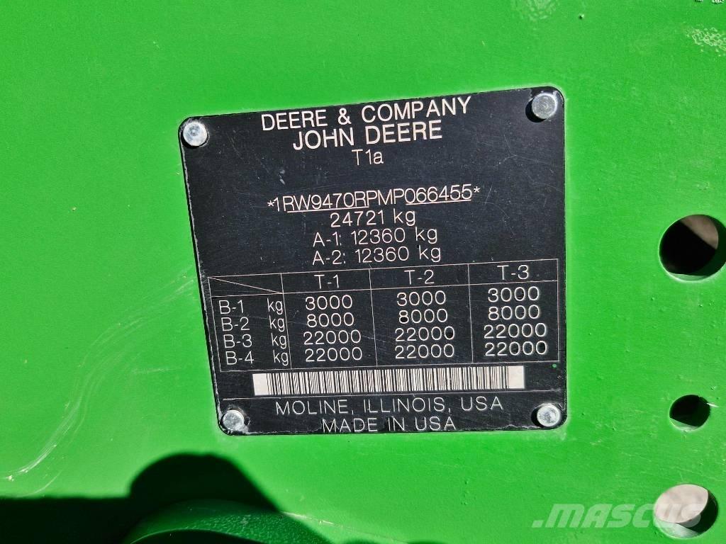 John Deere 9470 R Tractoren