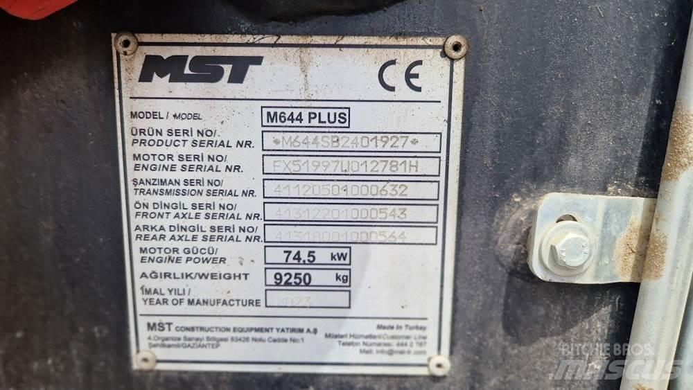 MST M644 PLUS Graaf-laadcombinaties