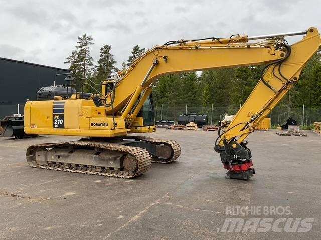 Komatsu PC210 Rupsgraafmachines