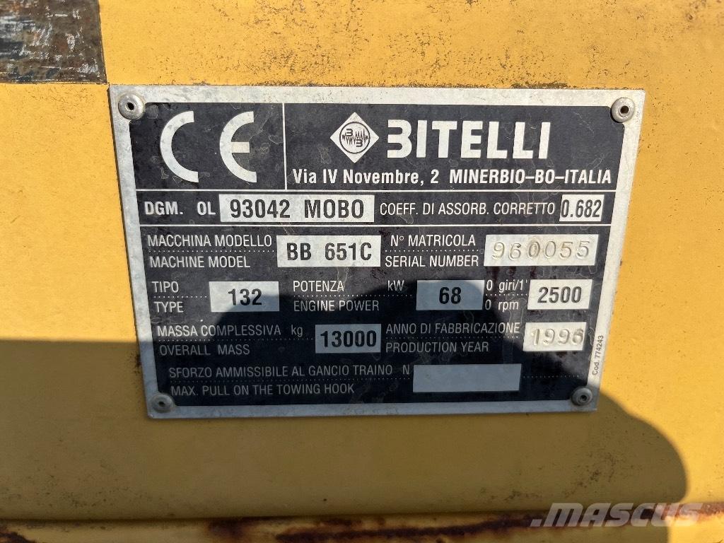 Bitelli BB 651 C Asfaltafwerkmachines