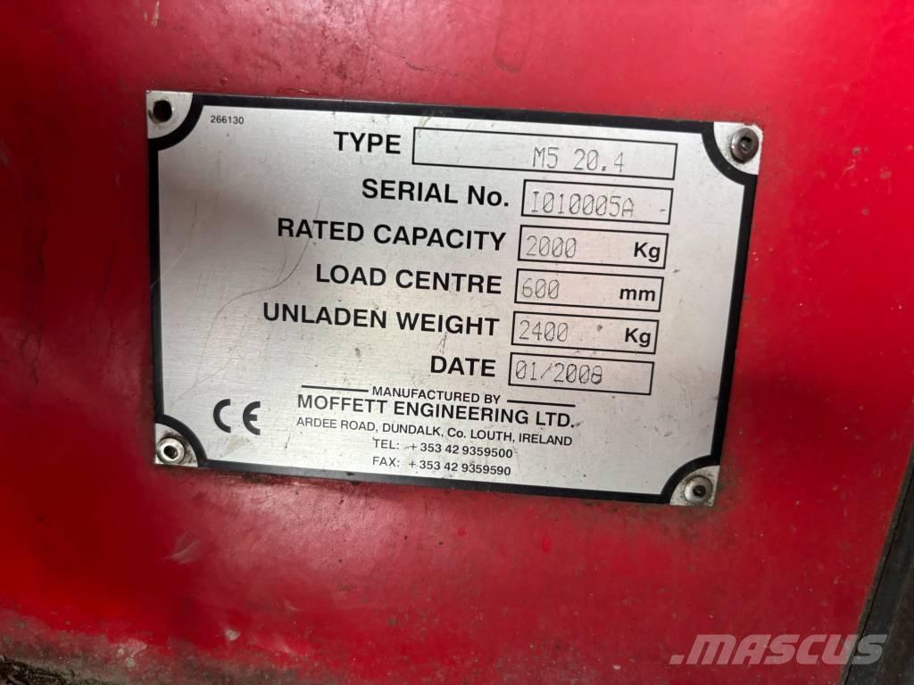 Moffett M5 20.4 Laden en Lossen - overige