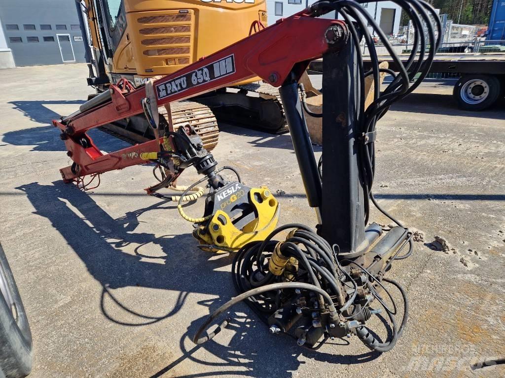 Patu 650 Kranen en laders