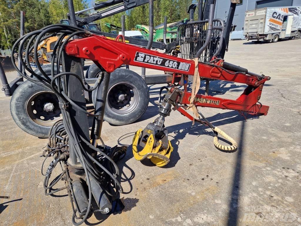 Patu 650 Kranen en laders