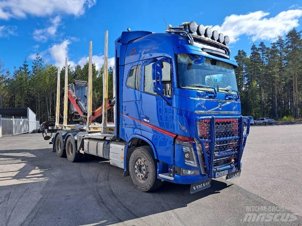 Volvo FH 16 650 6X4 Hout-Bakwagens