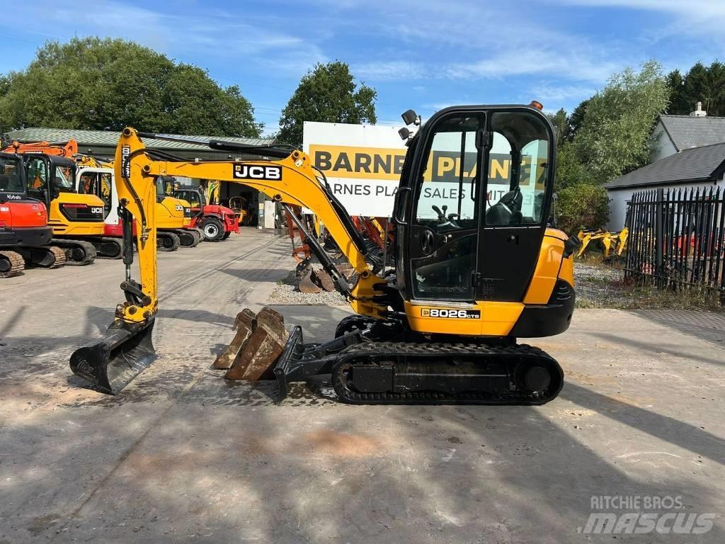 JCB 8026 CTS Minigraafmachines < 7t