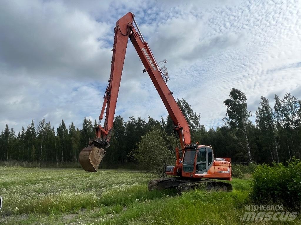 Doosan DX 225 LC Long Reach Graafmachines