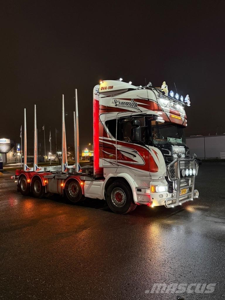 Scania R730LB8x4HNB Hout-Bakwagens