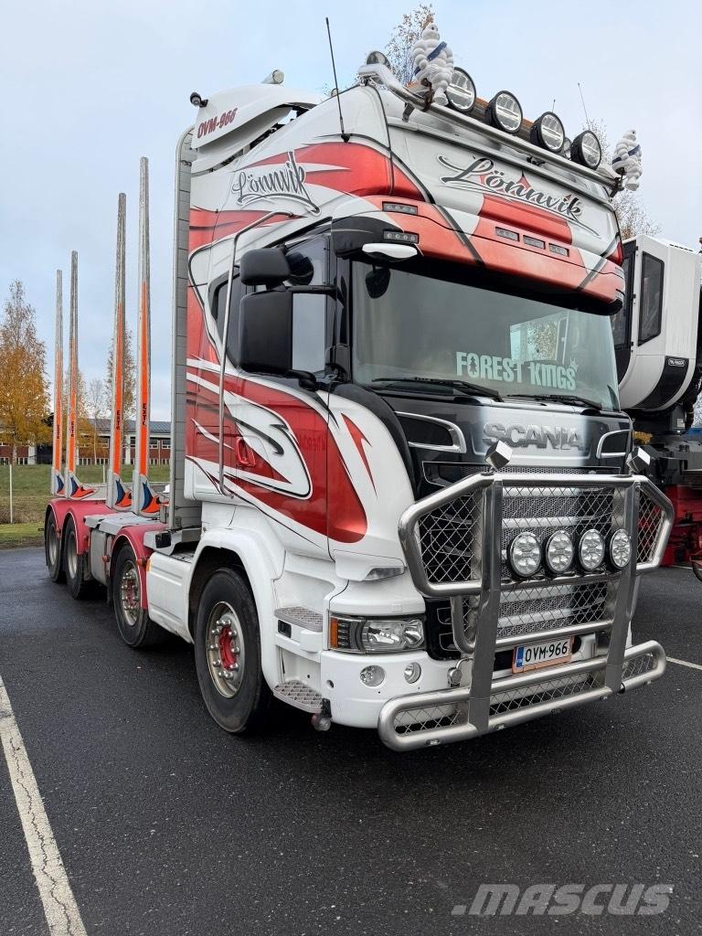 Scania R730LB8x4HNB Hout-Bakwagens