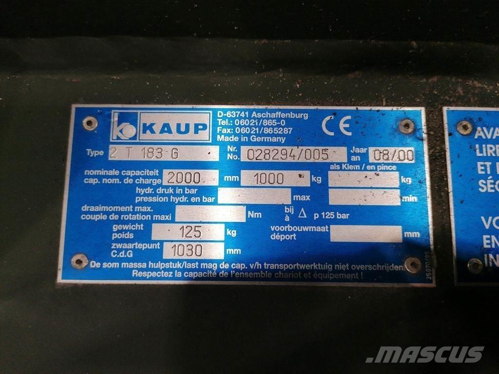 Kaup 2T183G Bouw - Overige