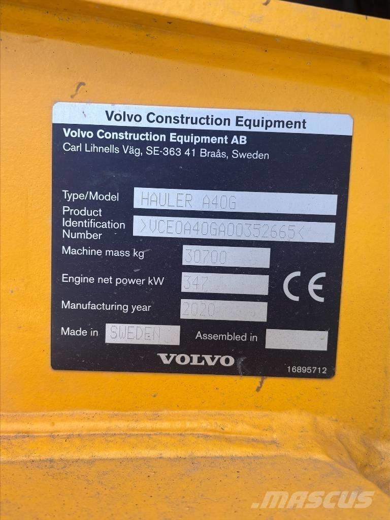 Volvo A40G Knik dumptrucks