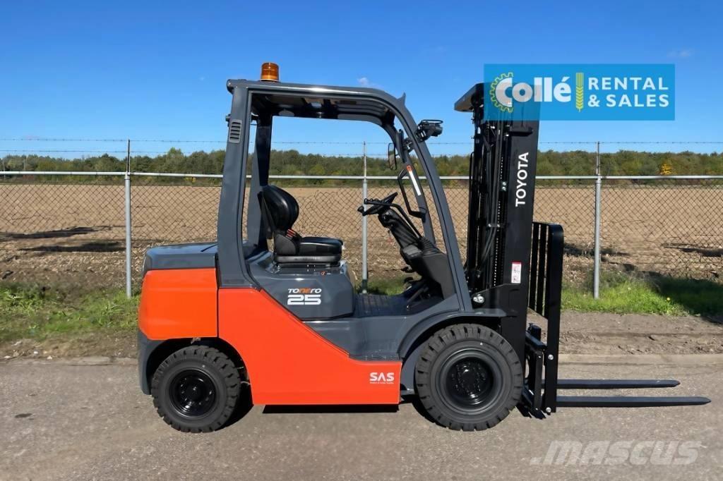 Toyota 8 FDF 25 | 2022 Diesel heftrucks