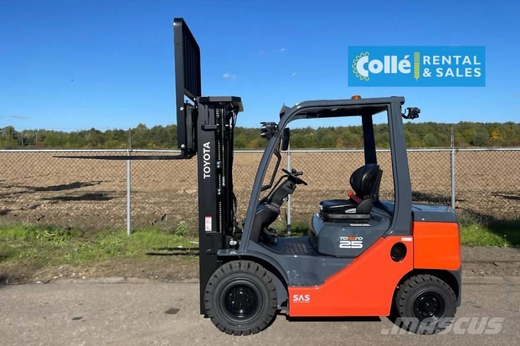 Toyota 8 FDF 25 | 2022 Diesel heftrucks