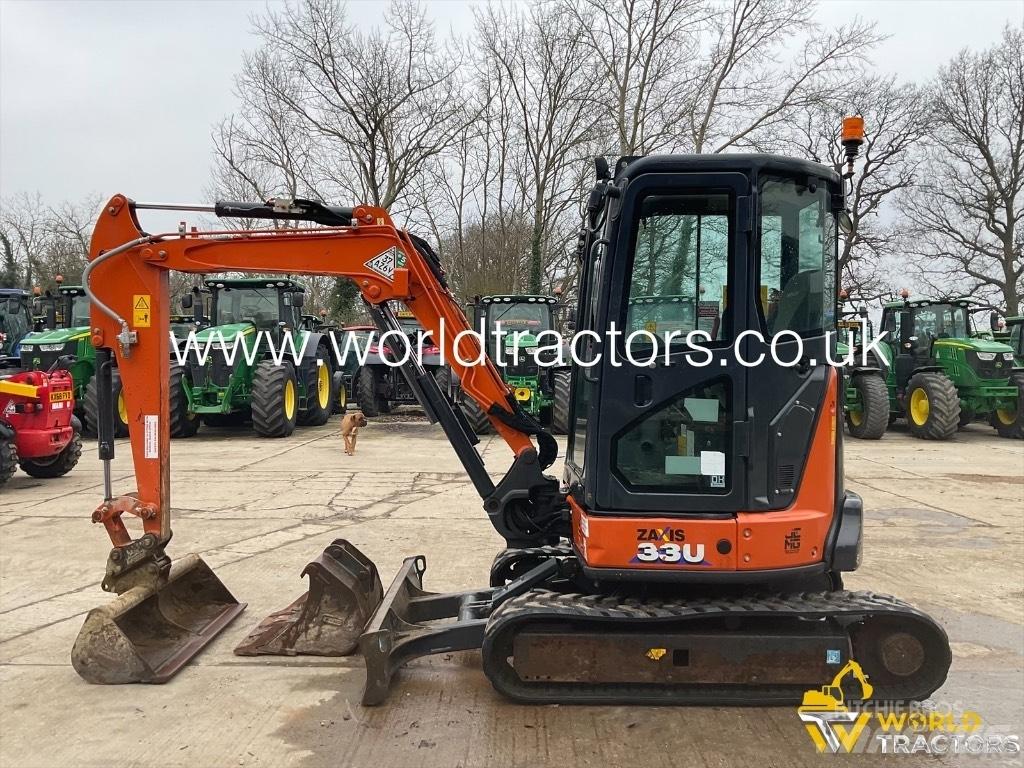 Hitachi ZX 33 U Minigraafmachines < 7t