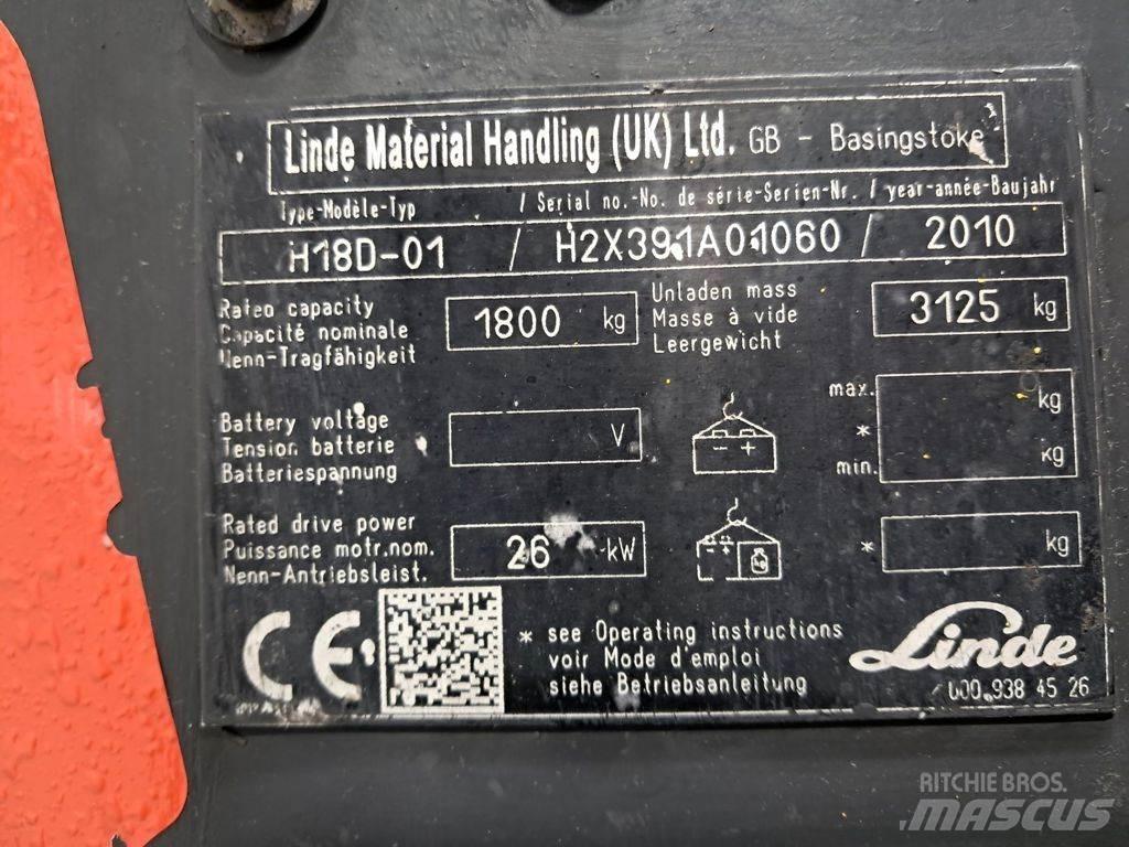 Linde H18D-01 Diesel heftrucks