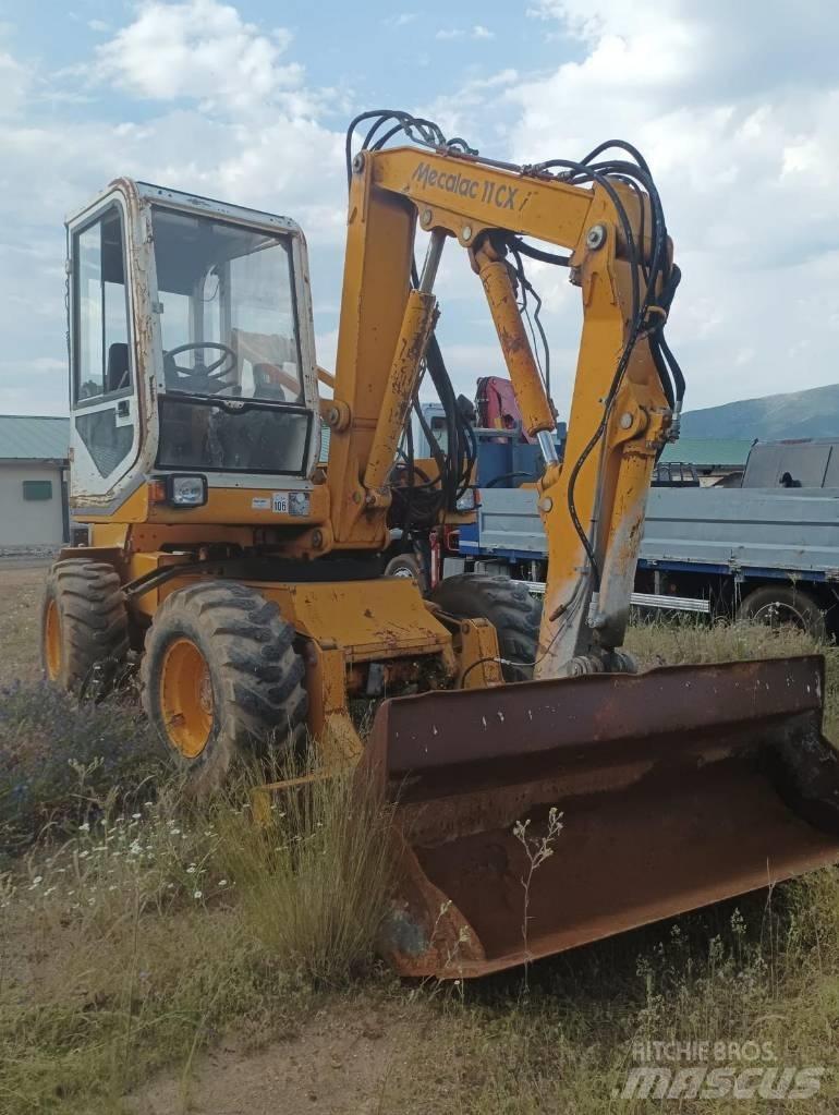 Mecalac 11 CX Wielgraafmachines