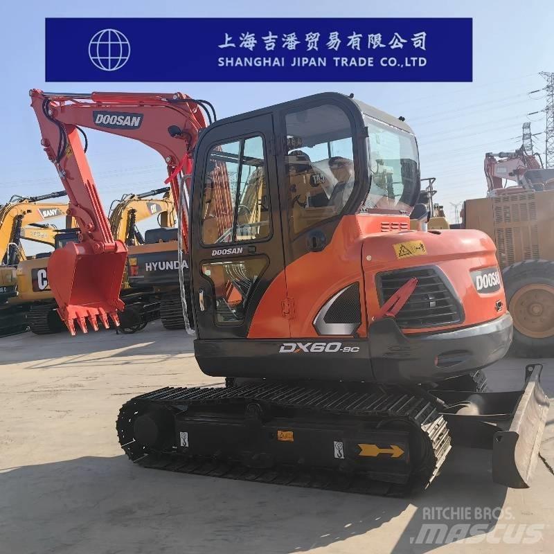 Doosan DX 60 Rupsgraafmachines