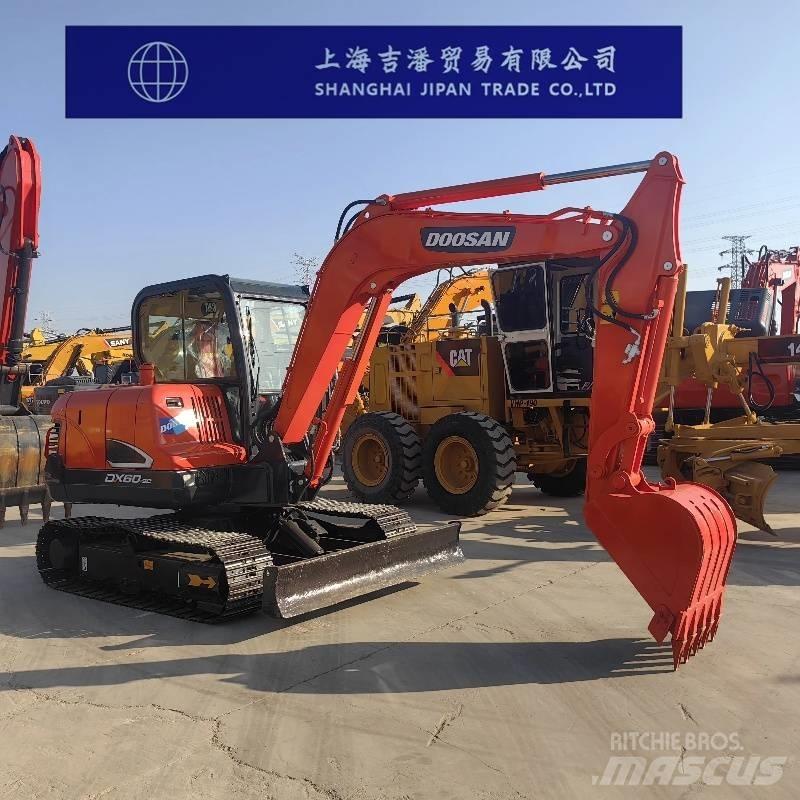 Doosan DX 60 Rupsgraafmachines