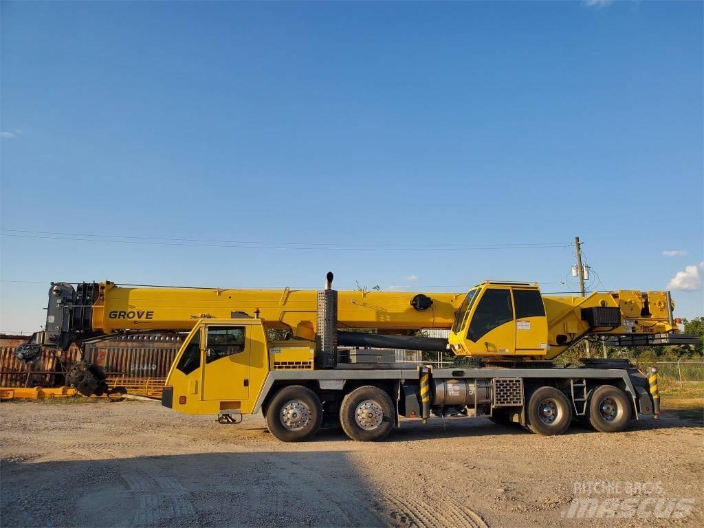 Grove TMS 800 E Vlakke laadvloer met kraan