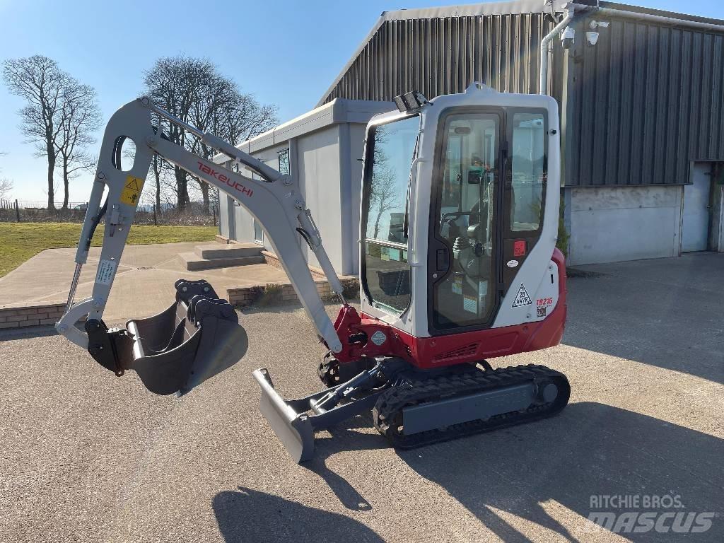 Takeuchi TB 216 Minigraafmachines < 7t