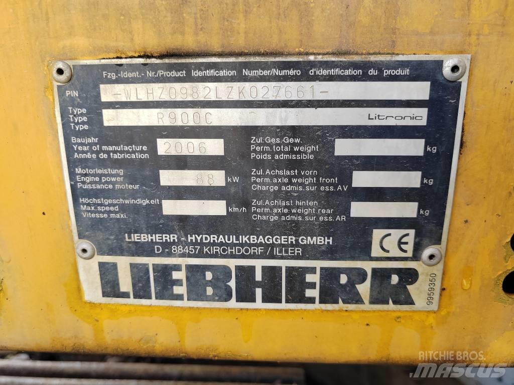 Liebherr R 900 C Rupsgraafmachines