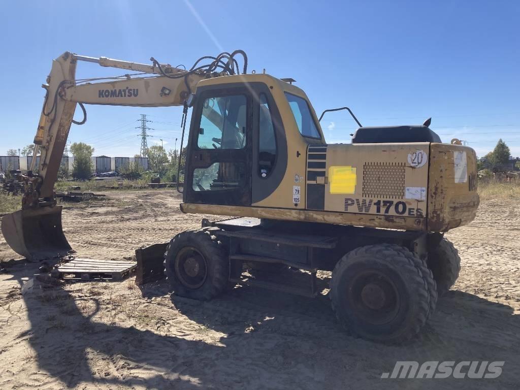Komatsu PW 170-6 Wielgraafmachines
