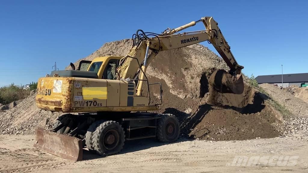 Komatsu PW 170-6 Wielgraafmachines