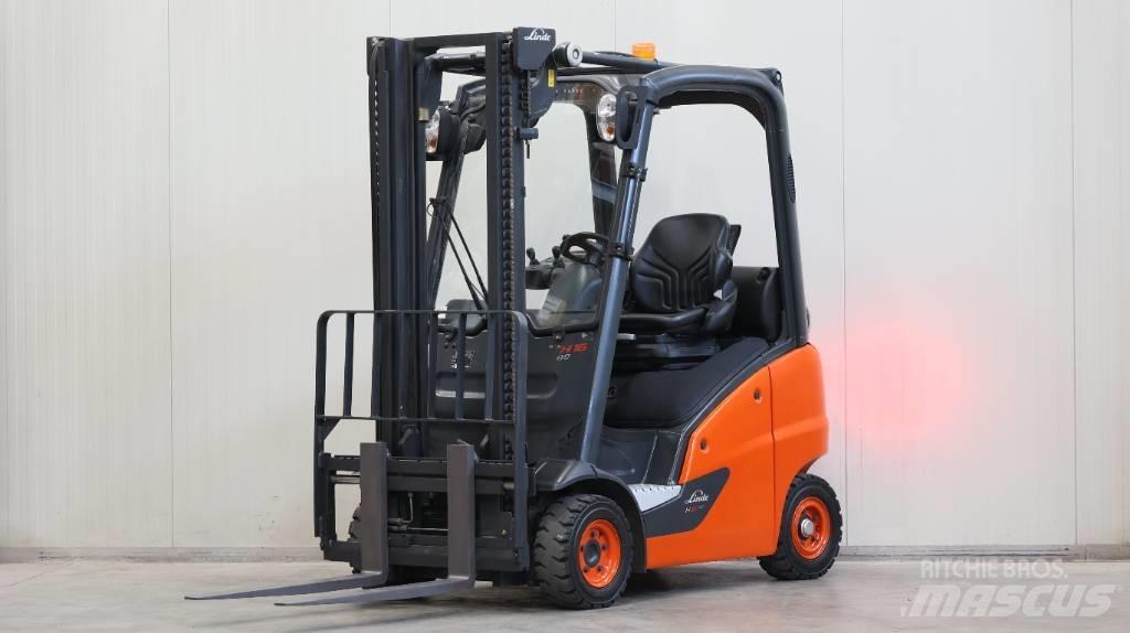 Linde H 16 T-01 LPG heftrucks