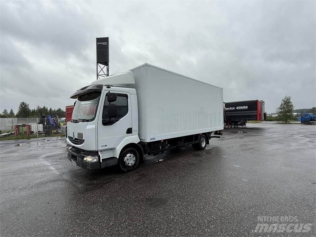 Renault MIDLUM 220 Bakwagens met gesloten opbouw