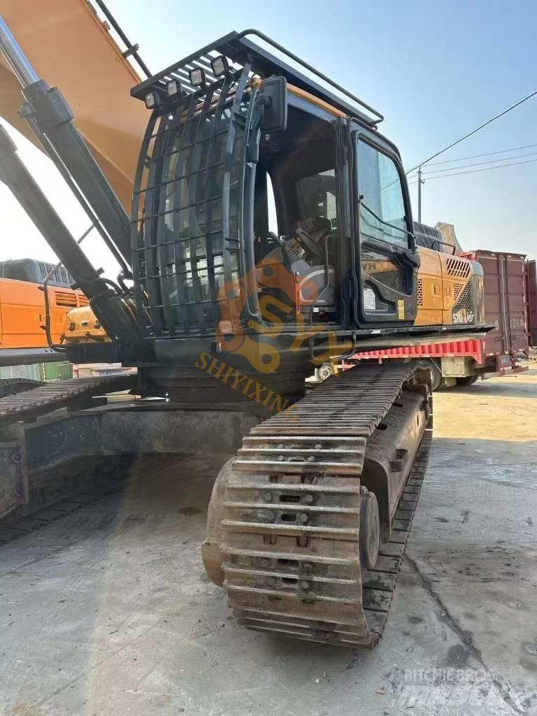 Hyundai Robex 520 VS Rupsgraafmachines