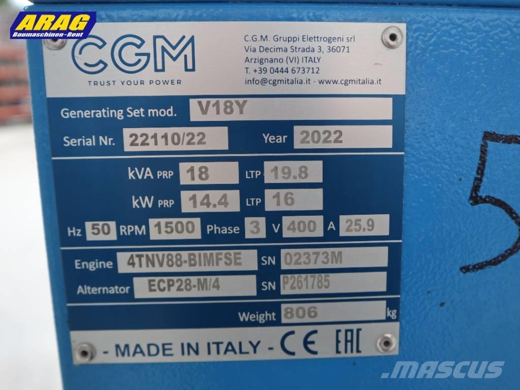CGM V18Y Diesel generatoren