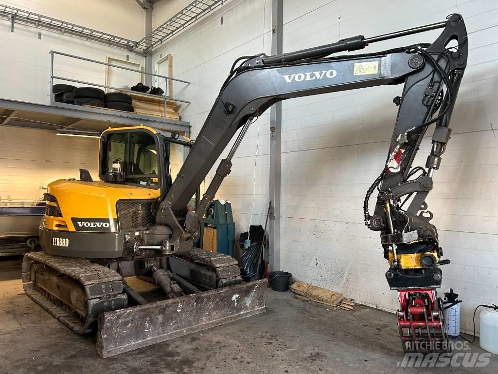 Volvo ECR 88 D Midigraafmachines 7t - 12t