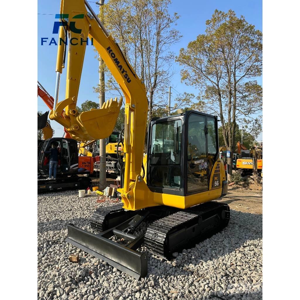 Komatsu PC 56-7 Rupsgraafmachines