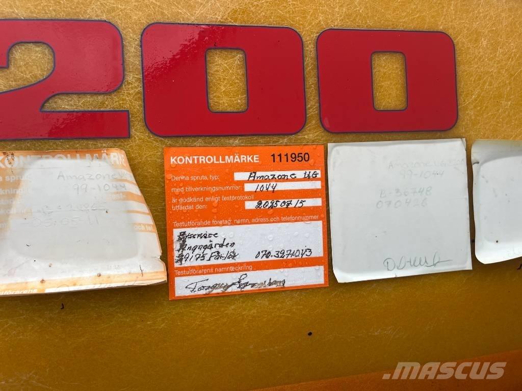 Amazone UG 2200 Getrokken spuitmachines