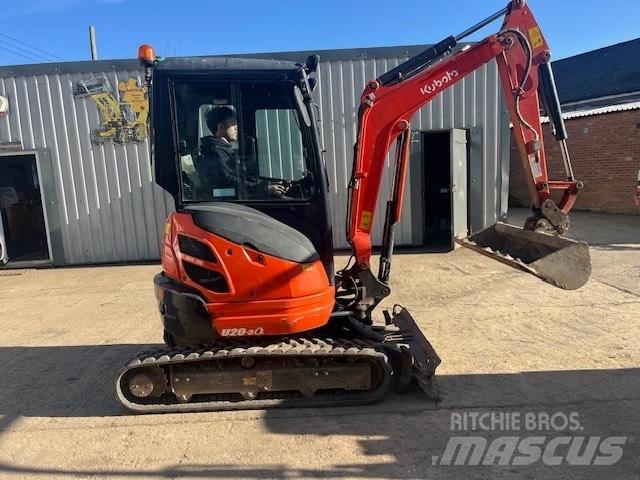 Kubota U 20-3 Minigraafmachines < 7t