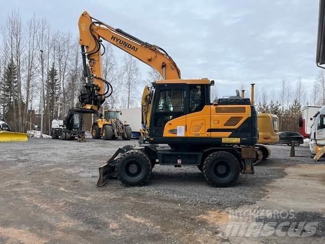 Hyundai HW 140 Wielgraafmachines