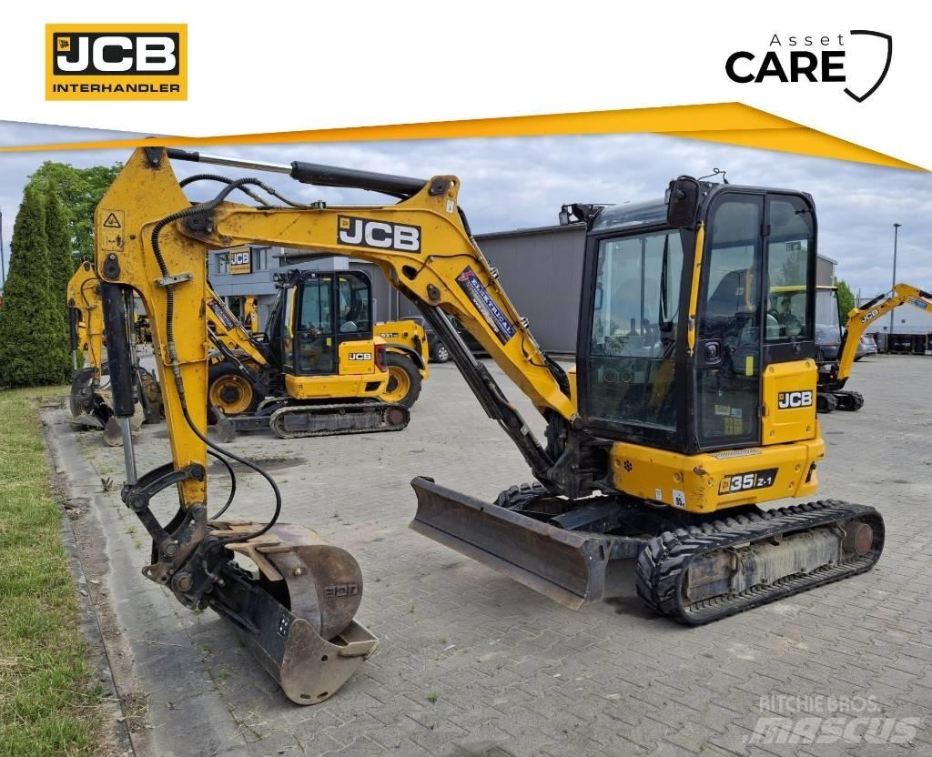 JCB 35Z-1 Minigraafmachines < 7t