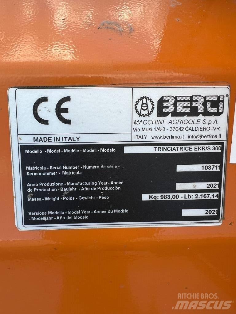 Berti EKR-S 300 Klepelmaaiers