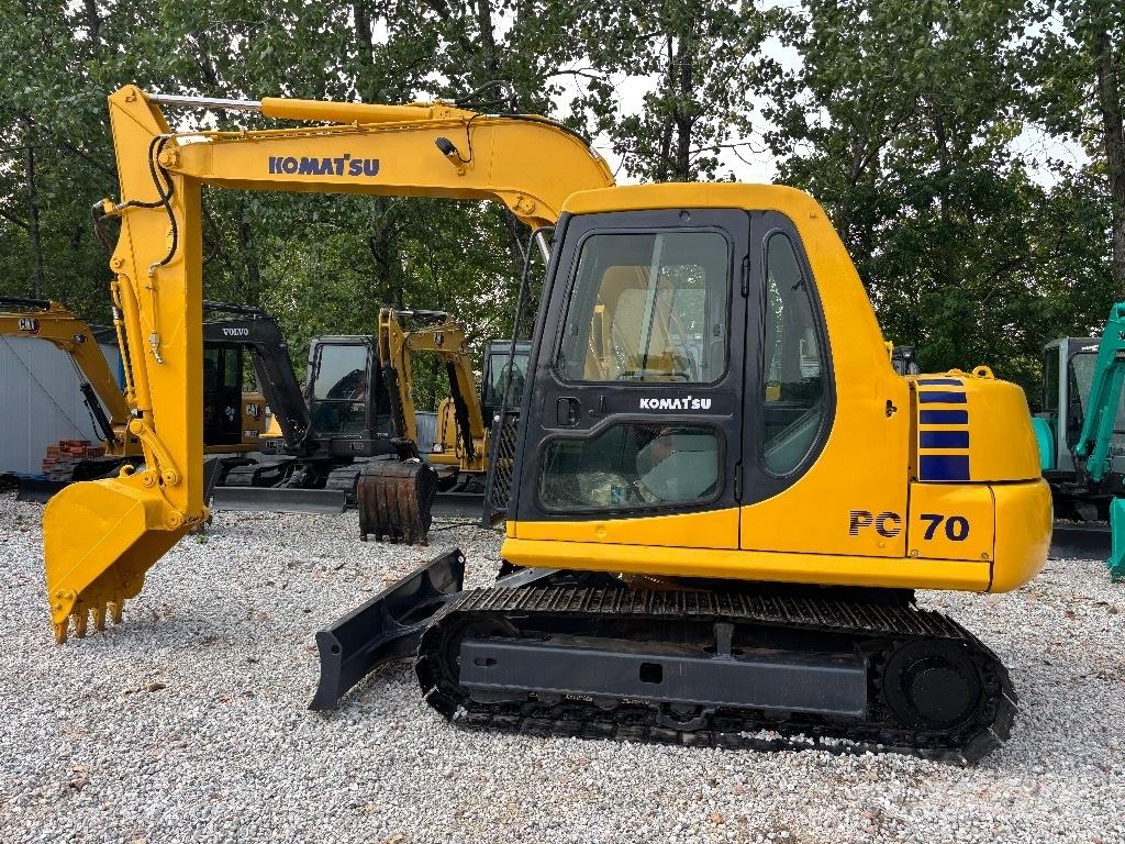 Komatsu PC 70 Rupsgraafmachines