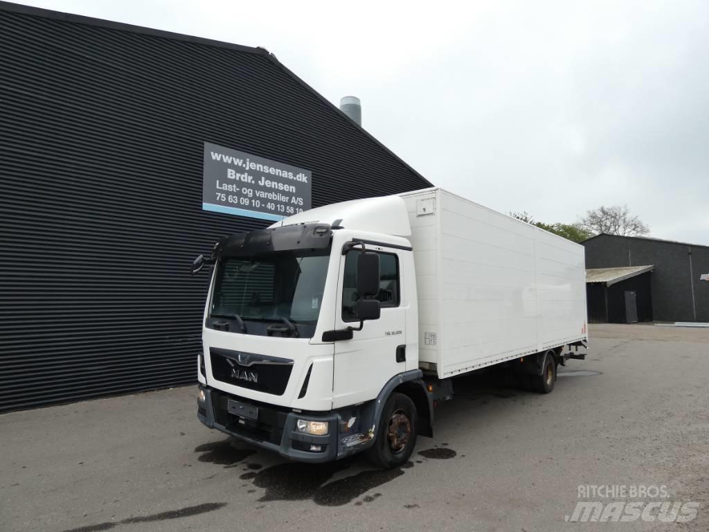 MAN TGL 12.220 BL Bakwagens met gesloten opbouw