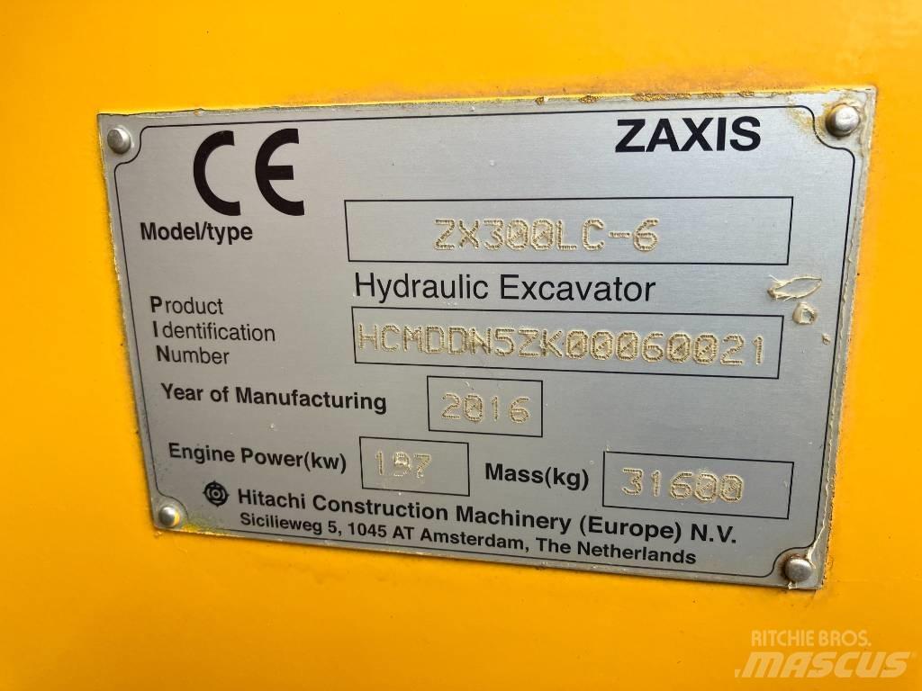 Hitachi ZX300 LC-6 Rupsgraafmachines