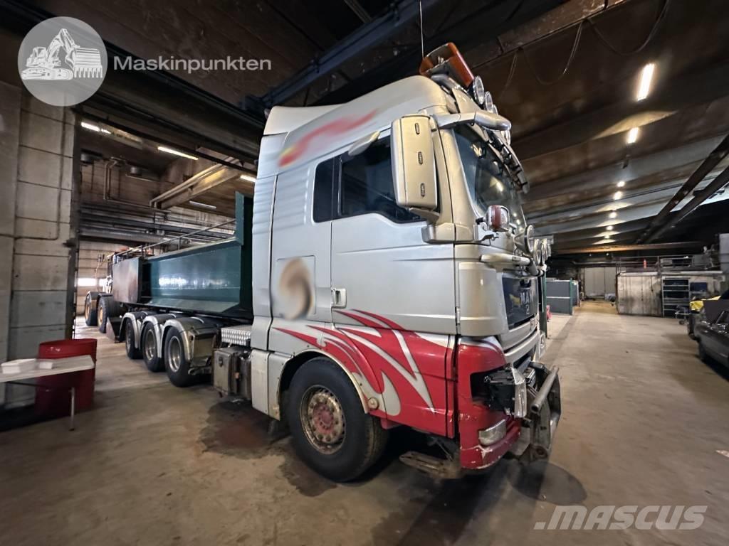 MAN TGX 35.540 Vrachtwagen met containersysteem