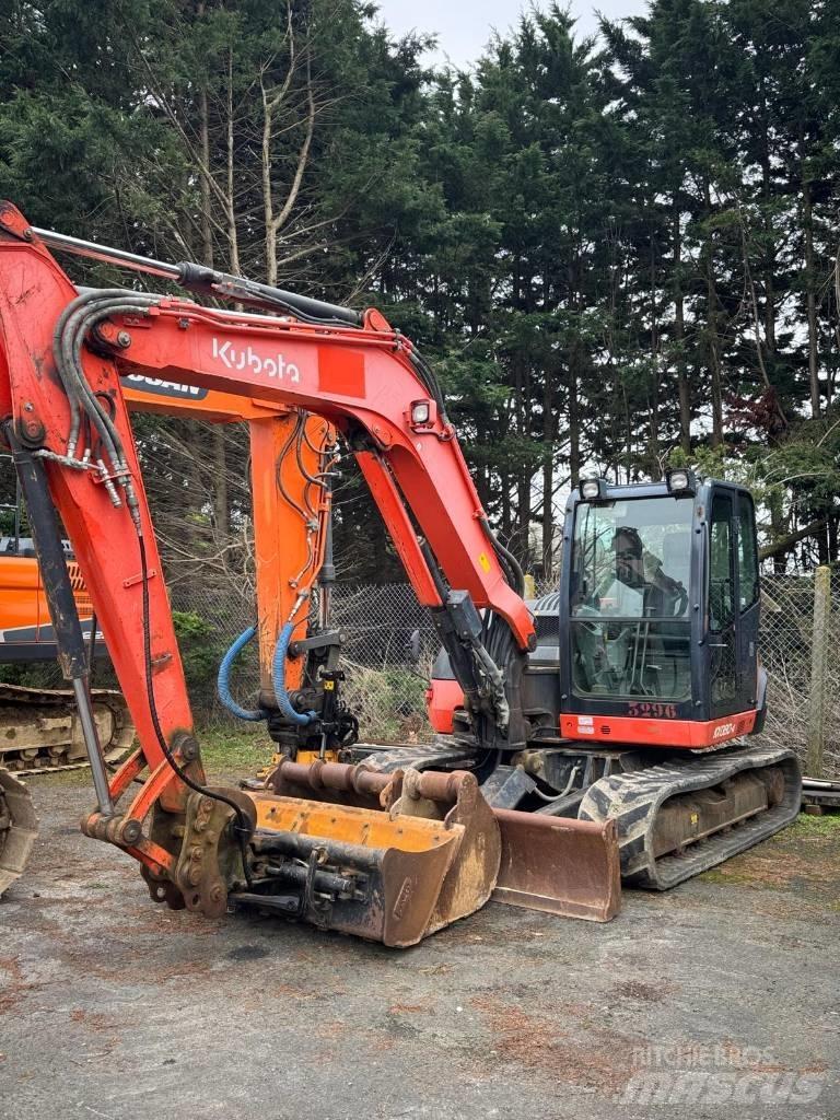 Kubota KX 80-4 A2 Midigraafmachines 7t - 12t