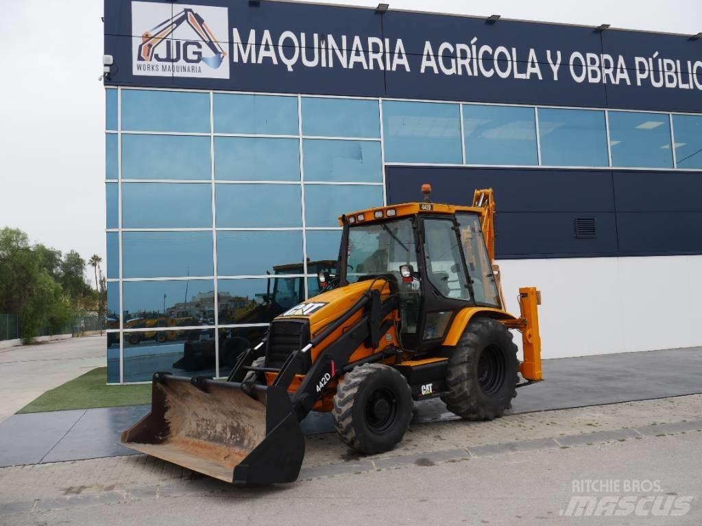 CAT 442 D Graaf-laadcombinaties