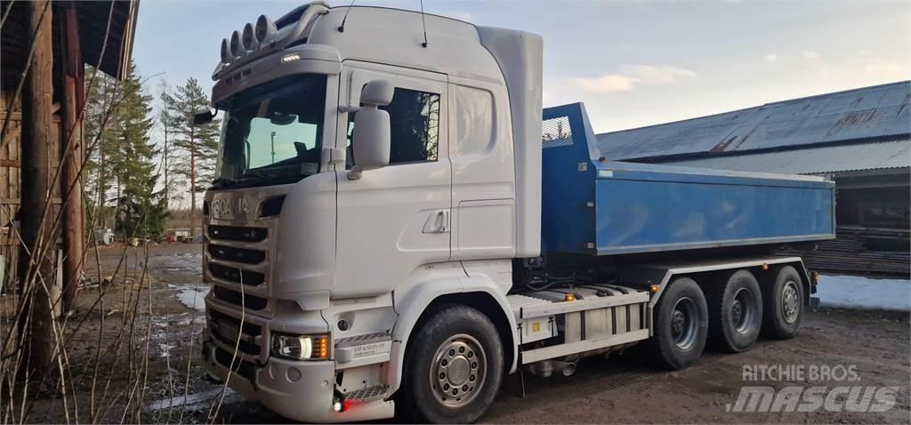 Scania R580 V8 Vrachtwagen met containersysteem