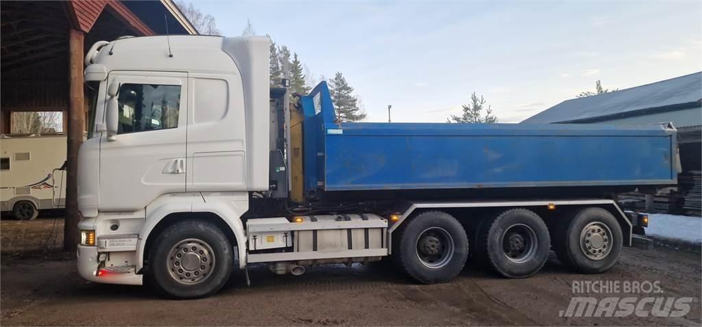Scania R580 V8 Vrachtwagen met containersysteem