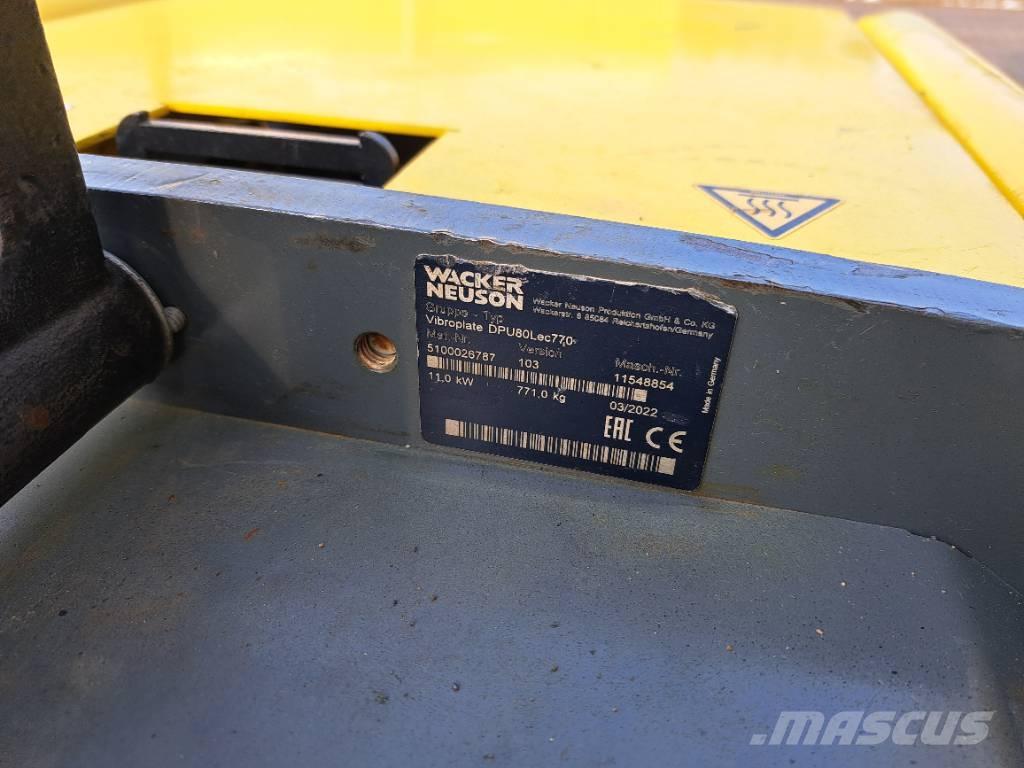 Wacker Neuson DPU 80 Trilmachines