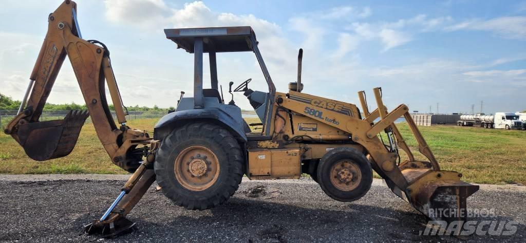 CASE 580 L Turbo Graaf-laadcombinaties