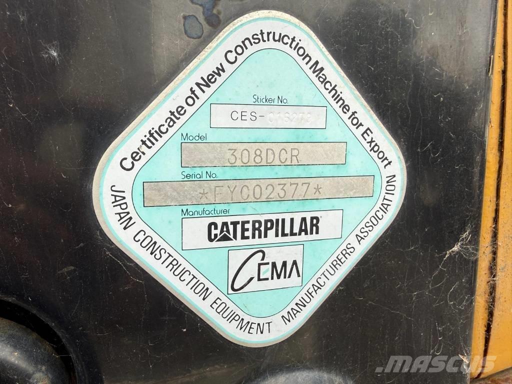 CAT 308 D CR Rupsgraafmachines