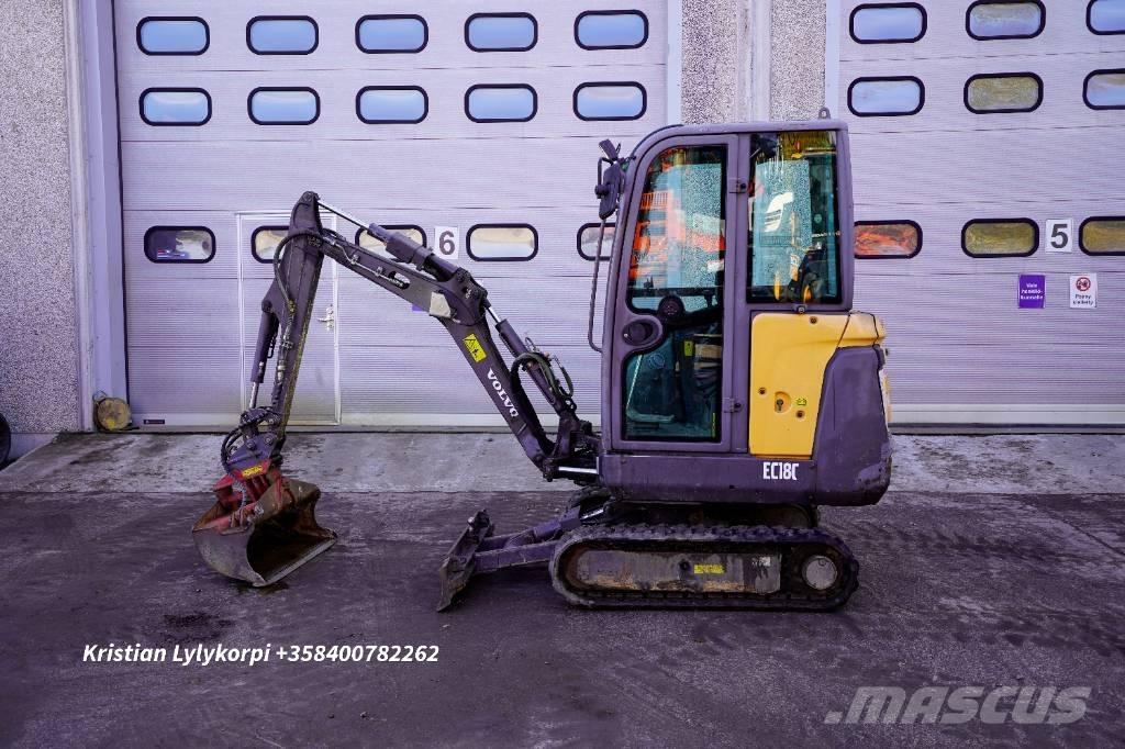 Volvo EC18C Minigraafmachines < 7t